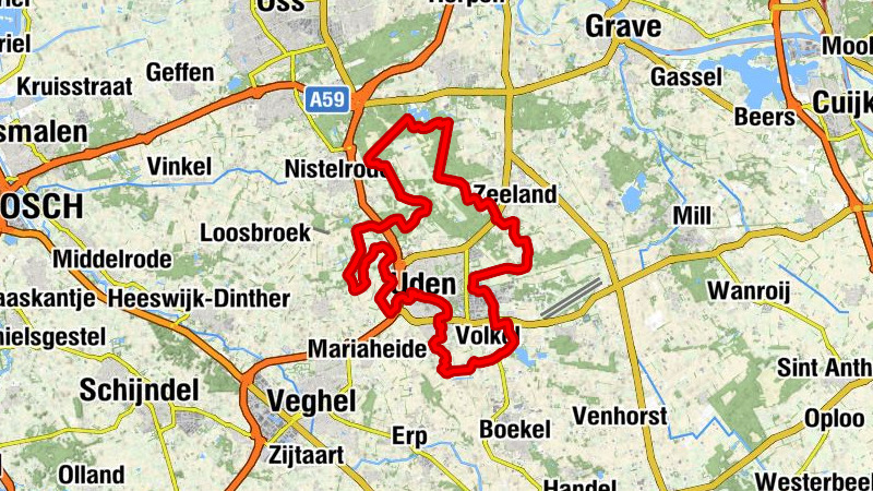 Uden - Loo - Rakt - de Bedafse Pier