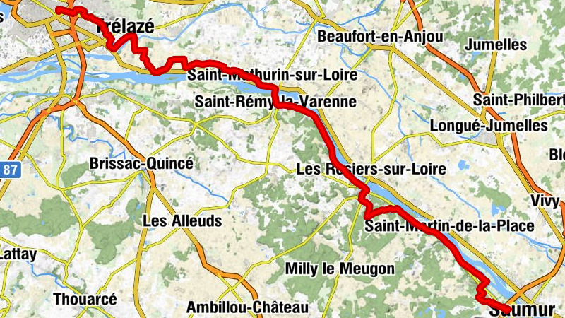 Église Saint-Barthélémy - Église Notre-Dame des Tuffeaux - Église Saint-Aubin - Angers