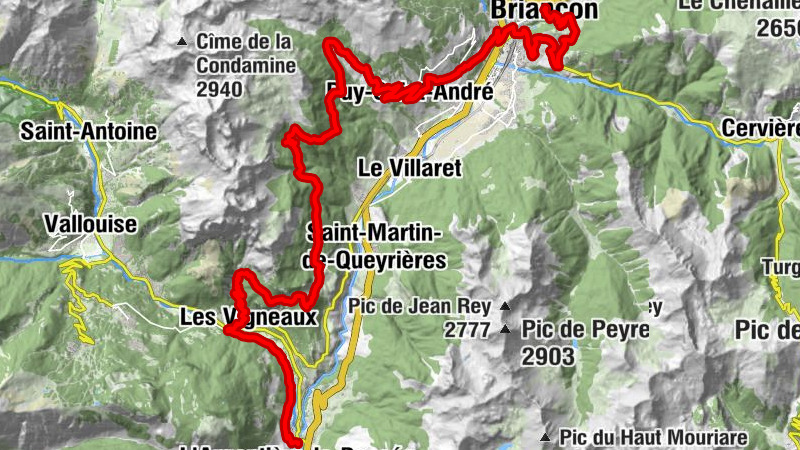 Briançon - Saint-Antoine - Chapelle Saint-Claude - Les Giraudes