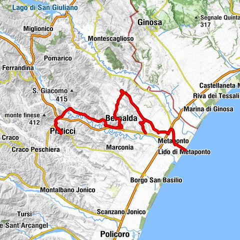 Rione Terravecchia - Chiesa Madonna di Loreto - Pisticci - Lido di Metaponto