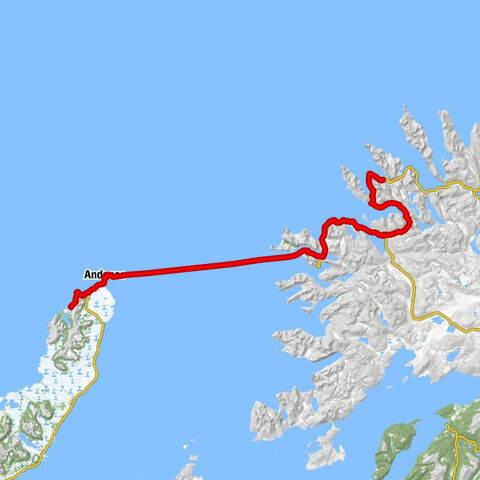 Kleivodden - Gryllefjord kapell - Finnsæter kapell - Rognan
