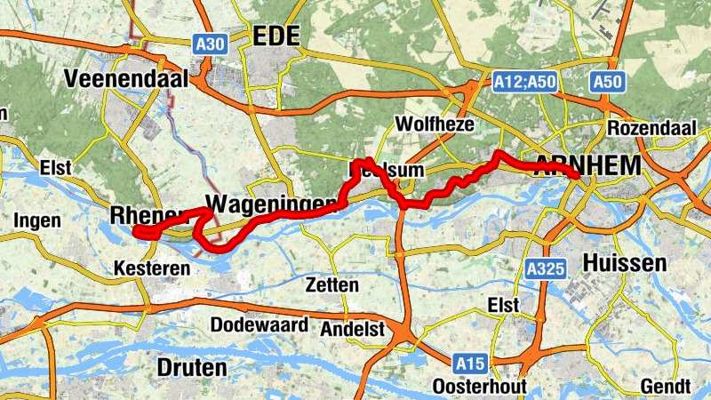 Rhenen - Wageningen - Hervormde gemeente Heelsum-Kievitsdel - Stationsplein