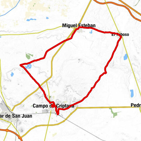 Ermita de Santa Ana - Ermita de la Veracruz - Ermita de la Madre de Dios - Campo de Criptana