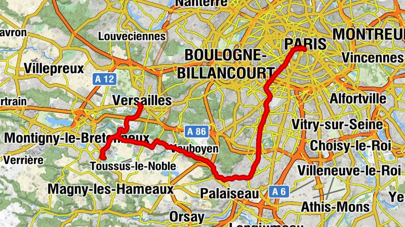 Le Chesnay-Rocquencourt - Église Saint-Eustache - Église Saint-Pierre - Paris