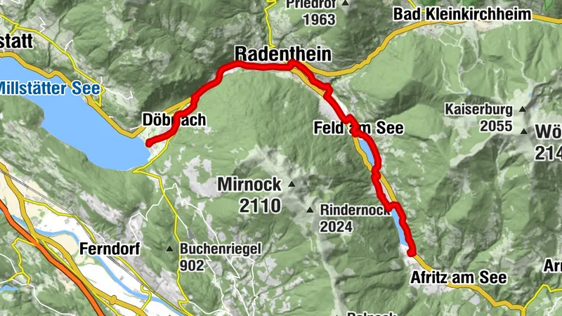 Three Lakes Route | nock/bike Route 22
