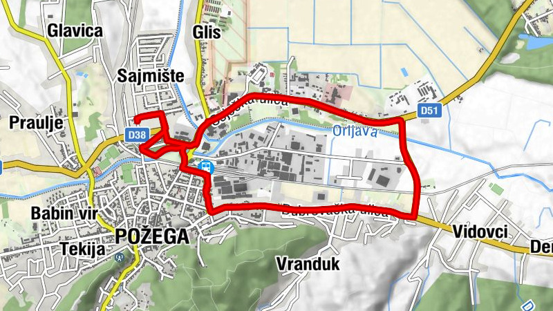 Mjesni odbor Arslanovci - Gospino brdo - Požega - Mjesni odbor Centar