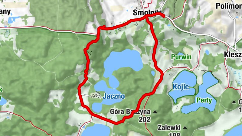 Kaplica cmentarna - Smolniki - Hańcza - Kolonia Smolniki