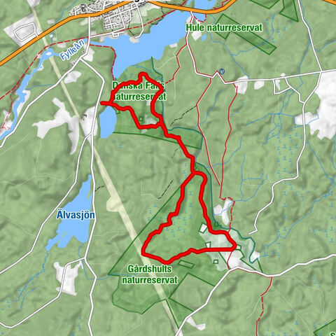 Halmstads kommun - Danska Fallet - Gårdshult
