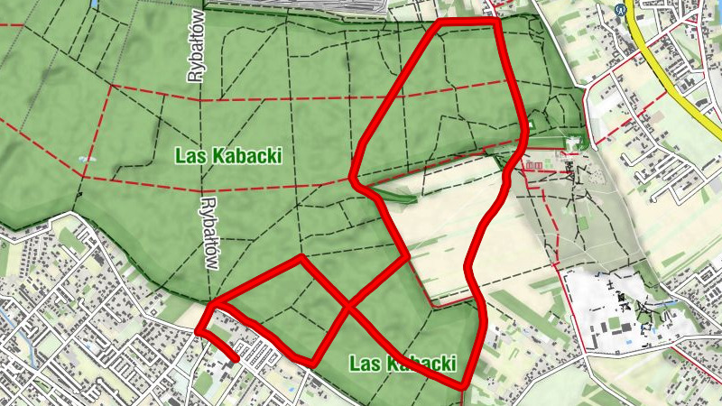 Kierszek pod Lasem - Józefosław - Piaseczno