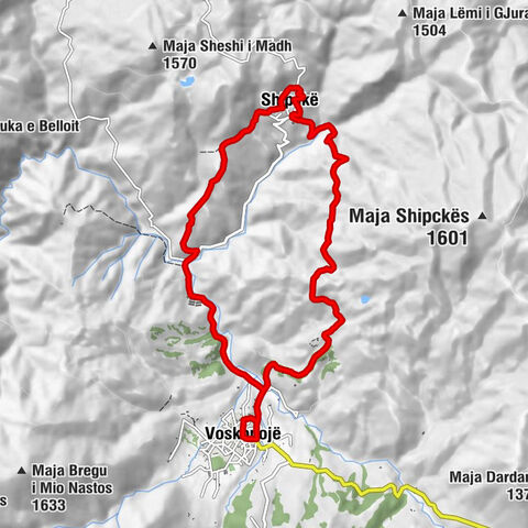 Voskopojë - Kisha e Shën Marisë - Shipskë - Shën e Premte