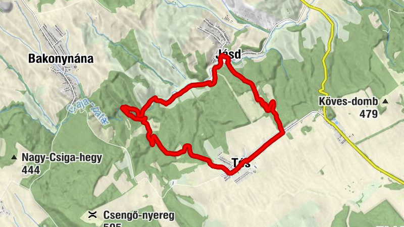 Tés - Siska-kúti 3. sz. üreg - Szűz Mária-kápolna - Szent István király templom