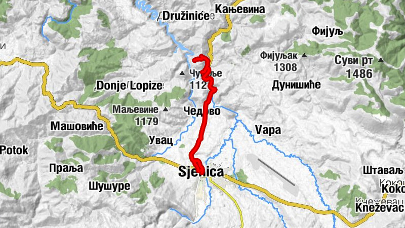 Сјеница - Чедово