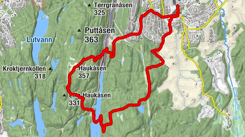Skårer vest - Lørenskog - Egon Lørenskog - Haukåsen