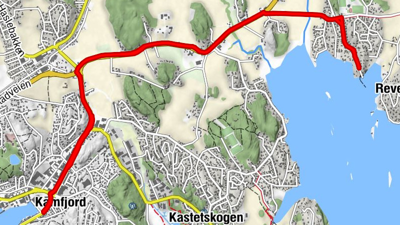 Sandefjord - Gokstad - Freberg - Kamfjord