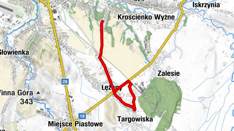 Górka - Łężany - Miasteczko - Targowiska