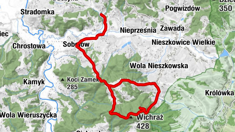 Sobolów - Kościół pw. Wszystkich Świętych w Sobolowie - Wichraż