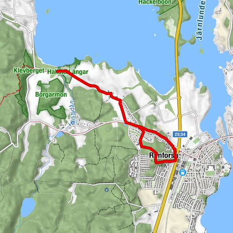 Kinda kommun - Hallstad - Rimforsa - Kinda Motell