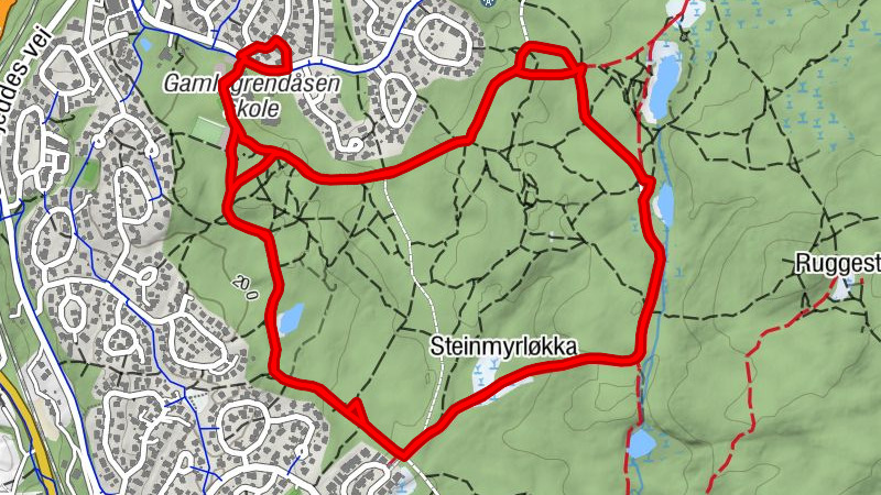 Kongsberg - Steinmyrløkka