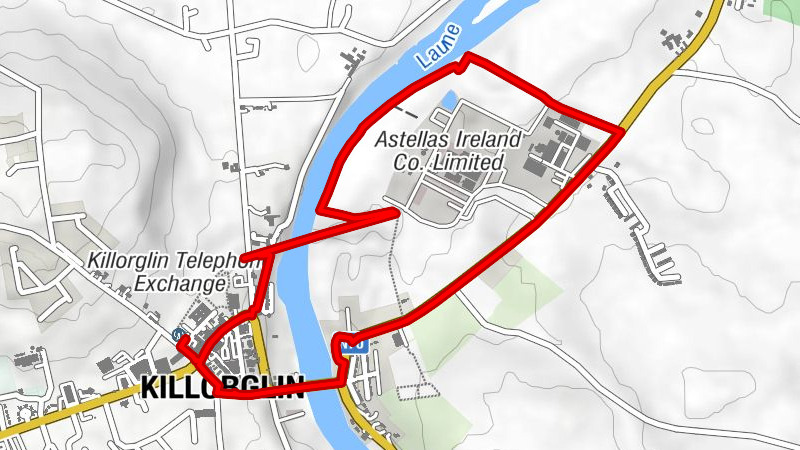 Banshagh - Hillville - Killorglin - Farrantoreen