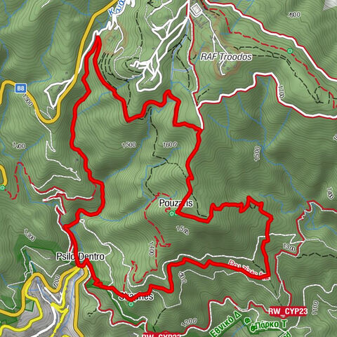 Psilo Dentro - Pouzaris - Kaledonian Waterfalls