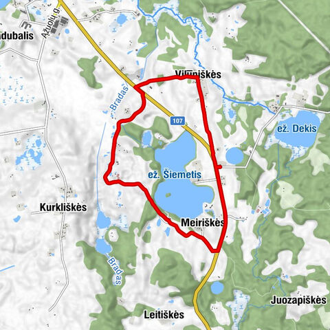 Keliakiemis - Meiriškės - Vilūniškės