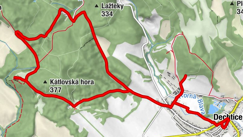 Reštaurácia "Vo Dvore" - Kostol sv. Kataríny Alexandrijskej - Dechtice - Horné lúky