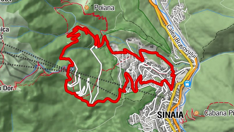 Sinaia - Terasă Cota 1400 - La ceaunu' crăpat - Biserica veche - Adormirea Maicii Domnului