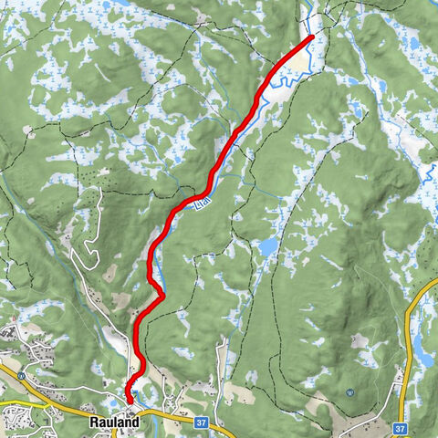 Rauland - Krossen - Rukkemo