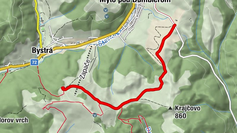 Brezno - Dedečkova chata - Diel