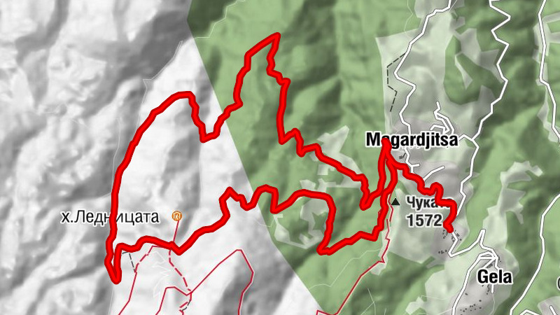 Смолян - Магарджица - Ледницата - Чуката