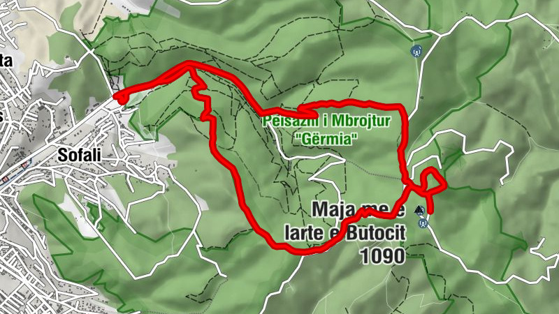 Prishtinë - Maja me e larte e Butocit - Restaurant Freskia