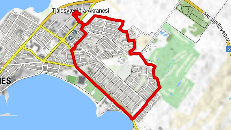Akraneskaupstaður - Skógar - Lundir - Akranes