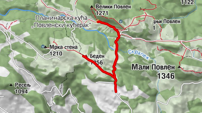 Планинарска кућа „Повленски кућерак“ - Маџарија - Беден