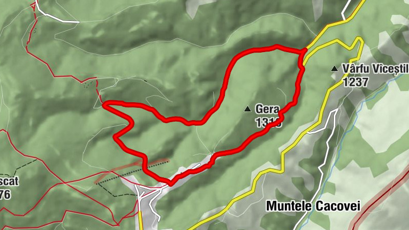 Băișoara - Șaua Iancului