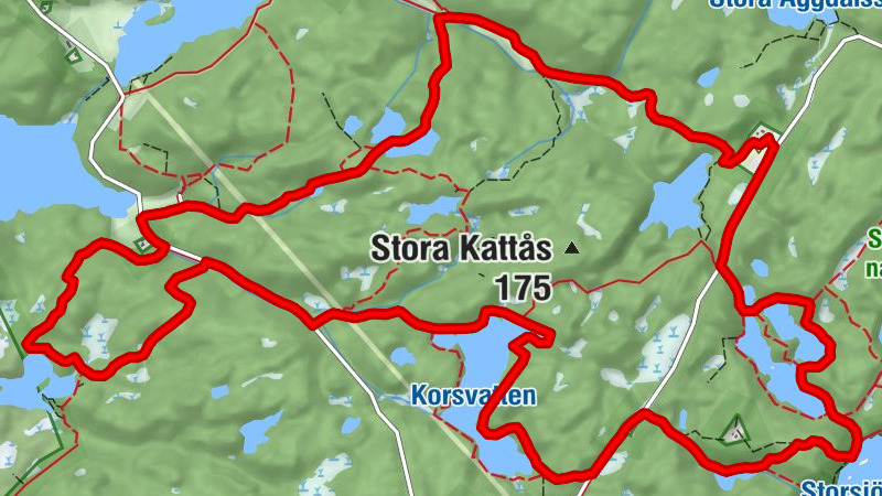 Bottenstugan - Äggdalen - Krokarna - Bottnen