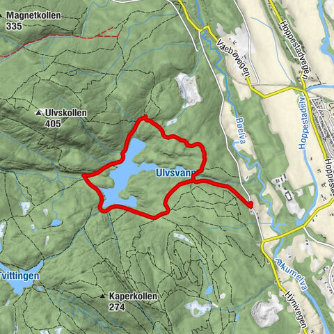 Skien - Breigangen - Glasergruva