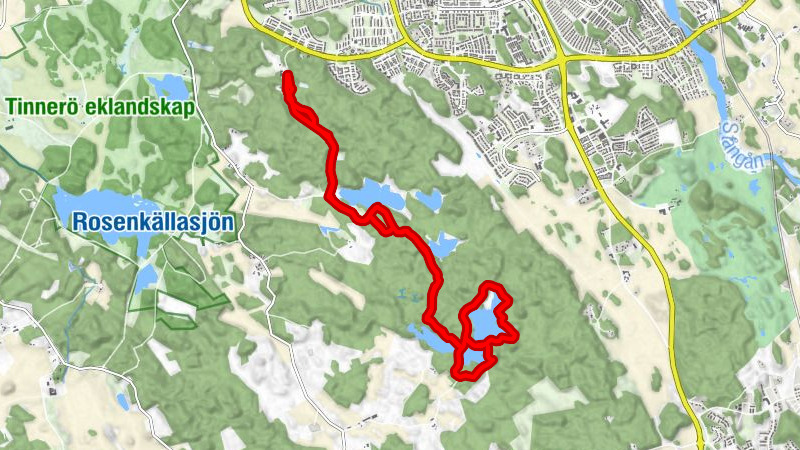 Vidingsjö motionscentrum - Ekäng - Landeryd