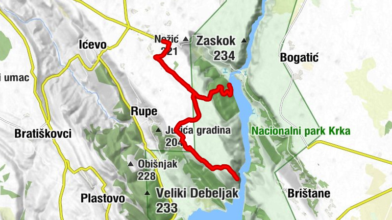 Zorice - Dračevica - Miškovići