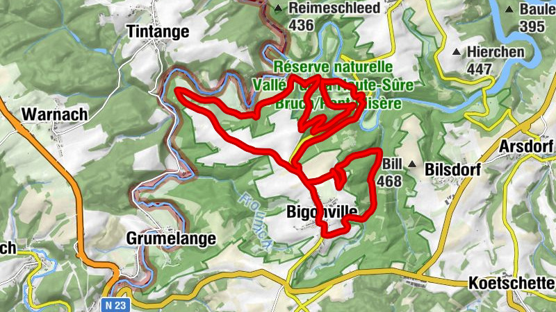 Bigonville - Chapelle Saint-Donat - Moulin de Bigonville - Moonen