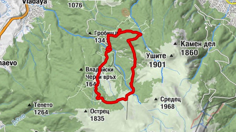 Златните мостове - х. Септември - Св. Иван Рилски - Владая