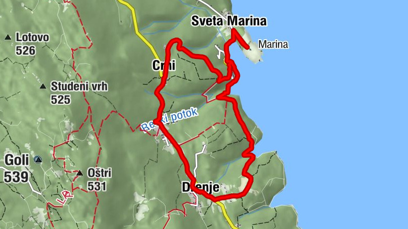 Sveta Marina - Drenje - Konoba Poštarić