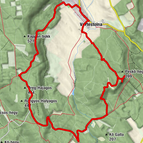 Vértestolna - Páduai Szent Antal templom - Öreg-Hajagos - Tatabánya