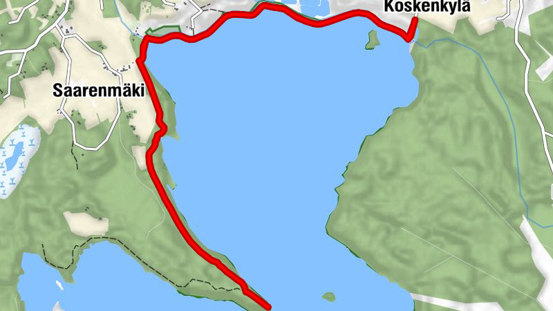 Koskenkylä - Saarenmäki