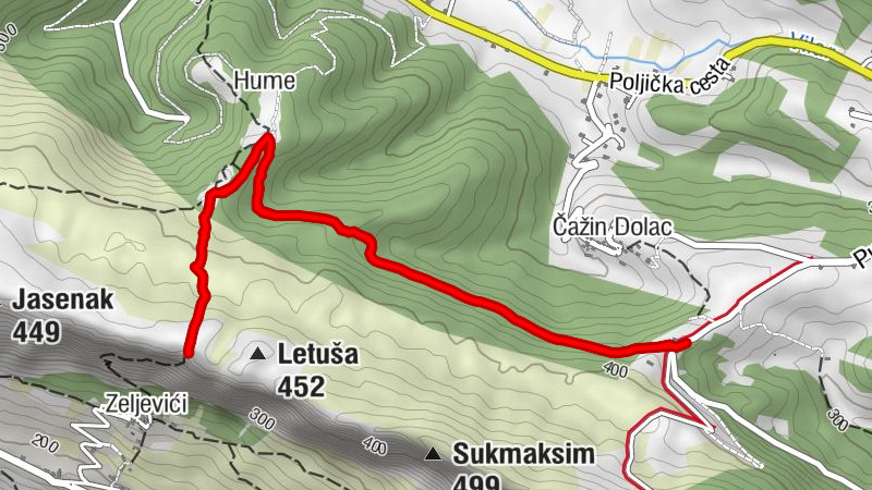 Tugare - Hume - sv. Roco