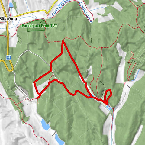 Almamellék - Kis-Almás-forrás - Almás-forrás - Sasrét