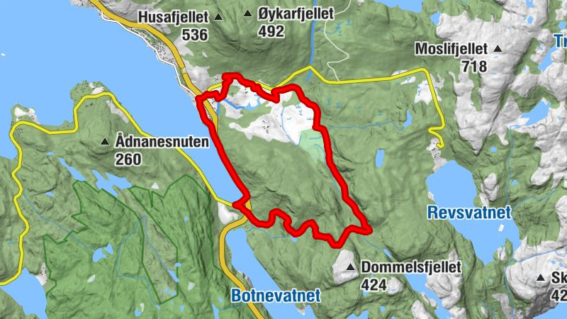 Strand - Jøssang - Botne - Botnebakken