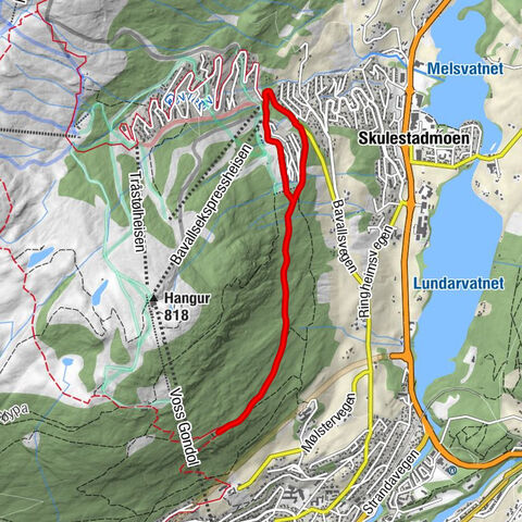 Bavallen - Varmestovo - Vossavangen