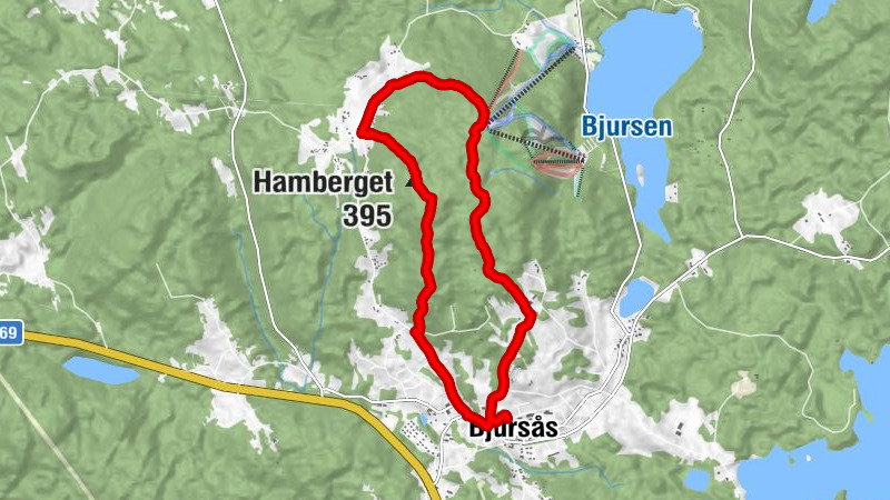 Bjursås - Hamberget - Dössberget - Dössbergets Värdshus
