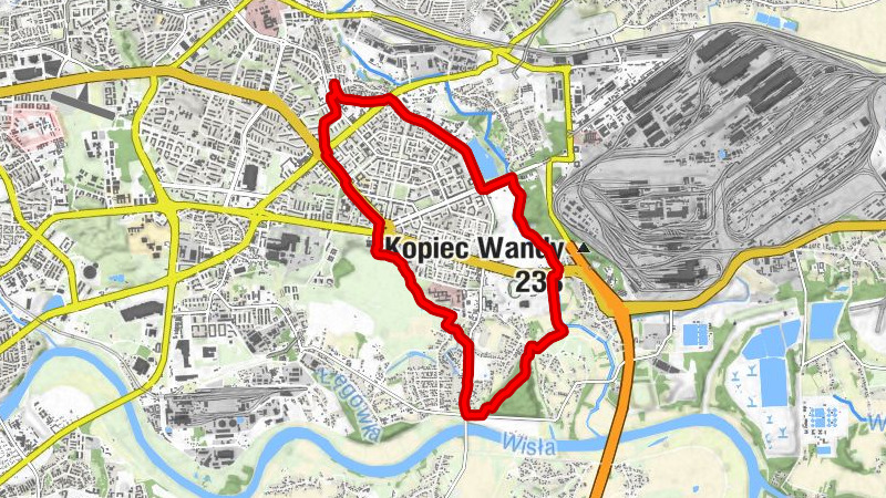 Bieńczyce - Osiedle Krakowiaków - Kaplica pw. Matki Boskiej Częstochowskiej - Kościół pw. Najświętszej Maryi Panny Królowej Polski