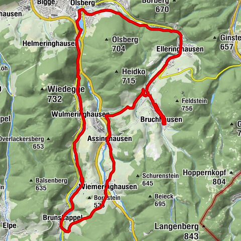 Kneipp Bike Path Olsberg